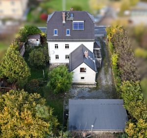 Hausansicht von oben