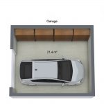 Garage Grundriss 3D